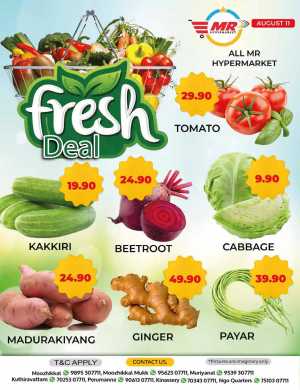 Fresh Deal In MR Hypermarket Calicut